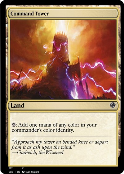 Command Tower (Commander 2022 Starter Decks) Near Mint