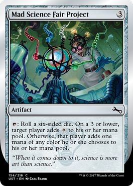 Mad Science Fair Project (Unstable) Near Mint