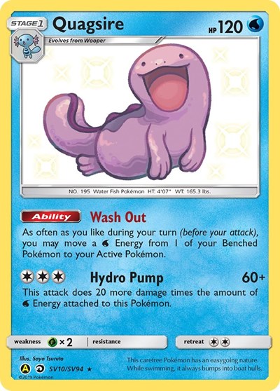 Quagsire (Hidden Fates: Shiny Vault) Near Mint Holofoil