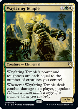 Wayfaring Temple (Commander 2019) Medium Play