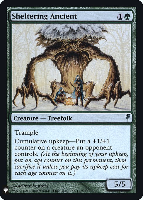 Sheltering Ancient (Mystery Booster Retail Edition Foils) Near Mint Foil