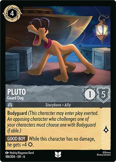 Pluto - Guard Dog (Azurite Sea) Near Mint Cold Foil