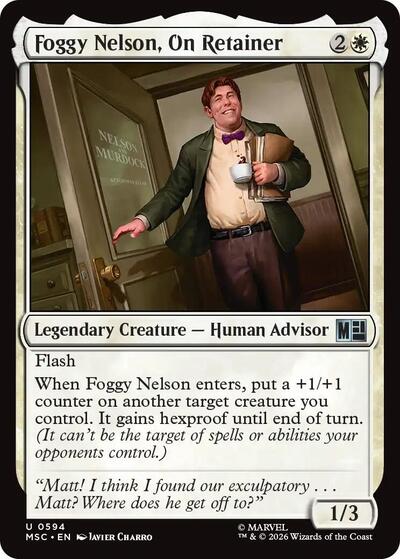 Foggy Nelson  On Retainer|1|0|0.00