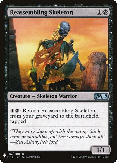 Reassembling Skeleton (Mystery Booster) Near Mint