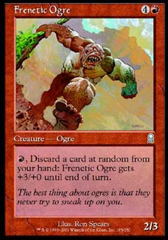 Frenetic Ogre (Odyssey) Light Play Foil