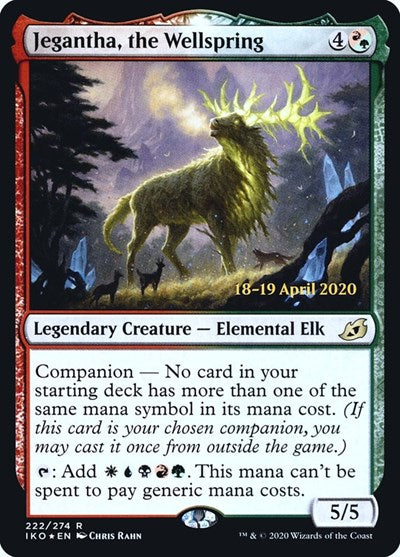 Jegantha, the Wellspring (Promos: Prerelease Cards) Near Mint Foil