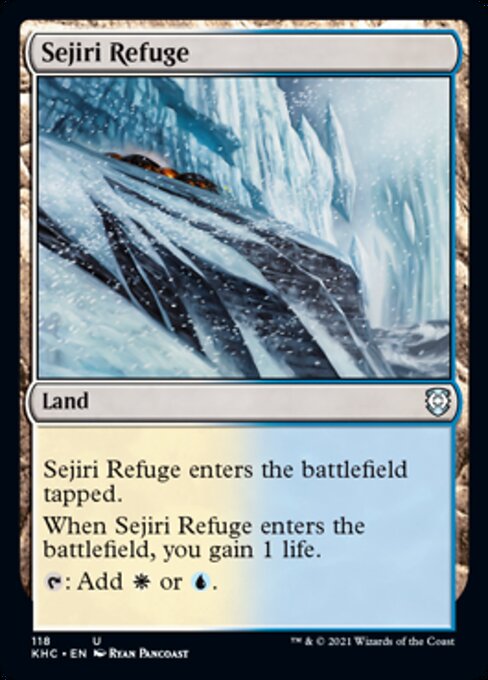Sejiri Refuge (Commander 2021 Kaldheim) Light Play