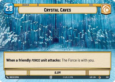 Crystal Caves // Shield (Hyperspace) (Legends of the Force) Near Mint