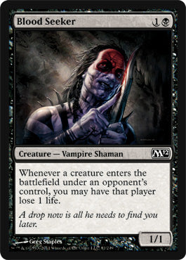 Blood Seeker (Magic 2012 Core Set) Medium Play Foil