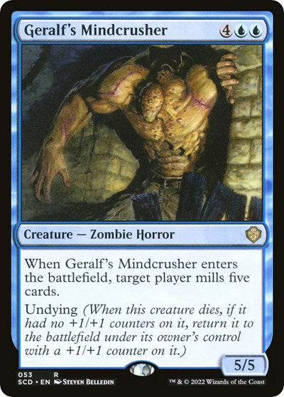 Geralf's Mindcrusher (Commander 2022 Starter Decks) Near Mint