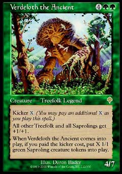 Verdeloth the Ancient (Invasion) Heavy Play