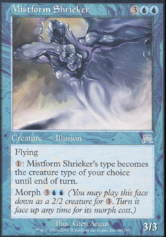 Mistform Shrieker (Onslaught) Medium Play