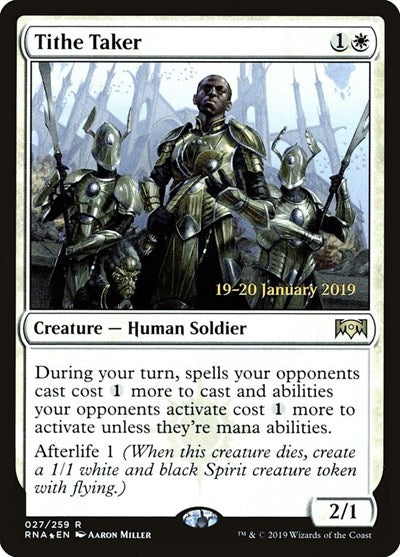 Tithe Taker (Promos: Prerelease Cards) Light Play Foil