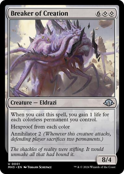 Breaker of Creation (Modern Horizons 3) Light Play