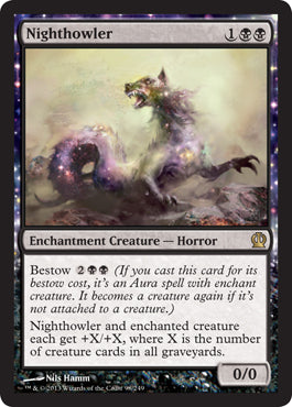 Nighthowler (Theros) Light Play Foil