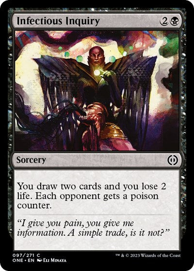Infectious Inquiry (Phyrexia: All Will Be One) Near Mint
