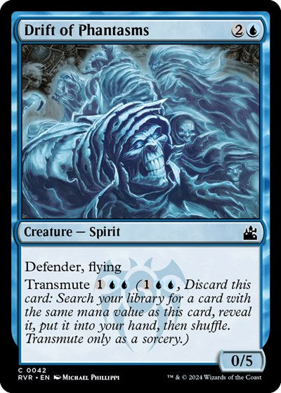 Drift of Phantasms (Ravnica Remastered) Light Play Foil