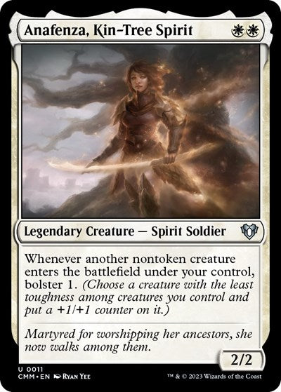 Anafenza, Kin-Tree Spirit (Commander Masters) Light Play