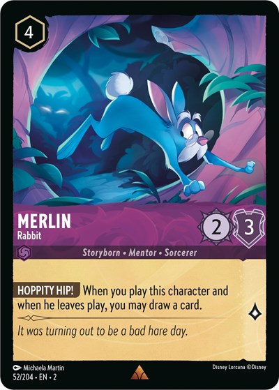 Merlin - Rabbit (Rise of the Floodborn) Near Mint Cold Foil