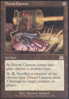 Doom Cannon (Onslaught) Light Play