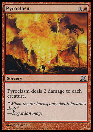 Pyroclasm (10th Edition) Heavy Play