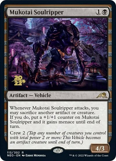 Mukotai Soulripper (Promos: Prerelease Cards) Light Play Foil