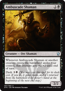 Ambuscade Shaman (Dragons of Tarkir) Light Play