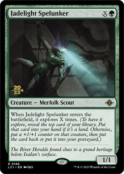 Jadelight Spelunker (Promos: Prerelease Cards) Near Mint Foil