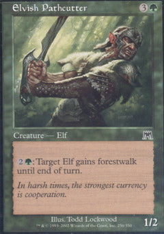 Elvish Pathcutter (Onslaught) Medium Play Foil