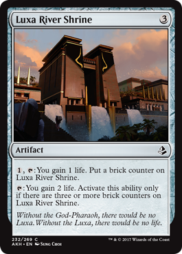 Luxa River Shrine (Amonkhet) Near Mint
