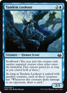 Tandem Lookout (Modern Masters 2017) Medium Play Foil
