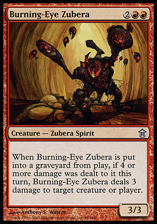 Burning-Eye Zubera (Saviors of Kamigawa) Light Play