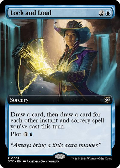 Lock and Load (Extended Art) (Commander: Outlaws of Thunder Junction) Light Play