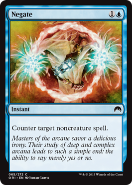 Negate (Magic Origins) Light Play Foil