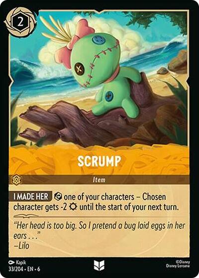 Scrump (Azurite Sea) Near Mint Cold Foil