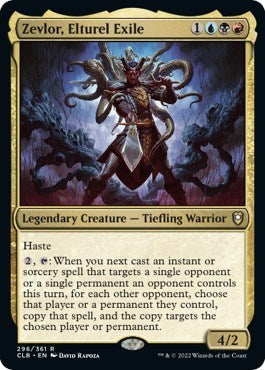 Zevlor, Elturel Exile (Commander Legends: Battle for Baldur's Gate) Light Play Foil