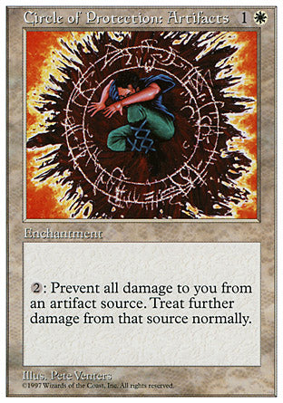 Circle of Protection: Artifacts (5th Edition) Medium Play