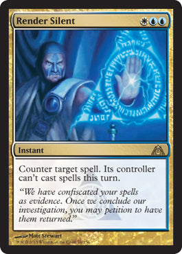 Render Silent (Dragon's Maze) Heavy Play Foil