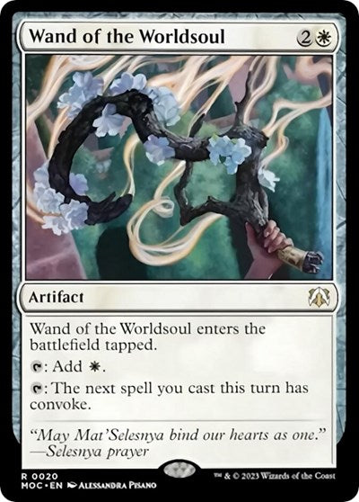 Wand of the Worldsoul (Commander: March of the Machine) Near Mint
