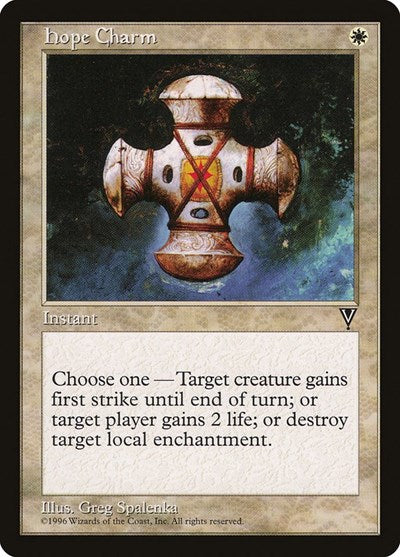 Hope Charm (Visions) Medium Play