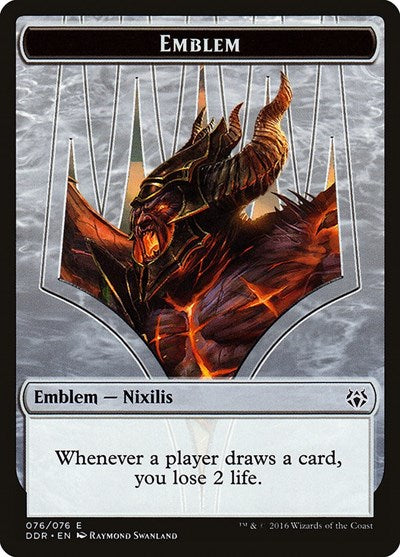 Emblem - Ob Nixilis Reignited (Duel Decks: Nissa vs. Ob Nixilis) Light Play