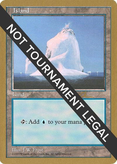 Island (428) - 1997 Paul McCabe (5ED) (World Championship Decks) Medium Play