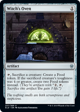Witch's Oven (Throne of Eldraine) Medium Play Foil