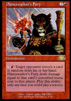Planeswalker's Fury (Planeshift) Heavy Play