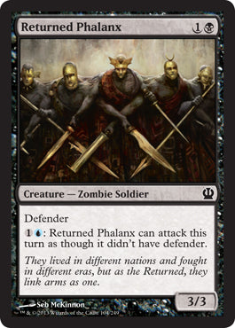 Returned Phalanx (Theros) Medium Play Foil