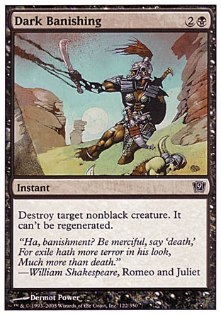 Dark Banishing (9th Edition) Light Play