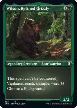 Wilson  Refined Grizzly  Etched Foil|1|0|0.00