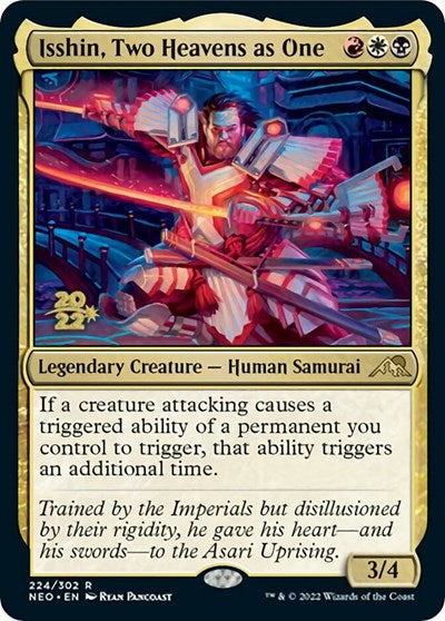 Isshin, Two Heavens as One (Promos: Prerelease Cards) Light Play Foil