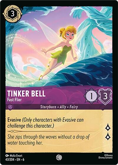 Tinker Bell - Fast Flier (Azurite Sea) Near Mint