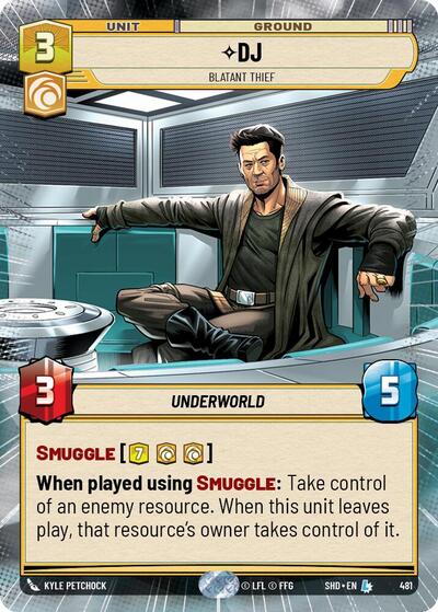 DJ Blatant Thief (Hyperspace) (Shadows of the Galaxy) Near Mint